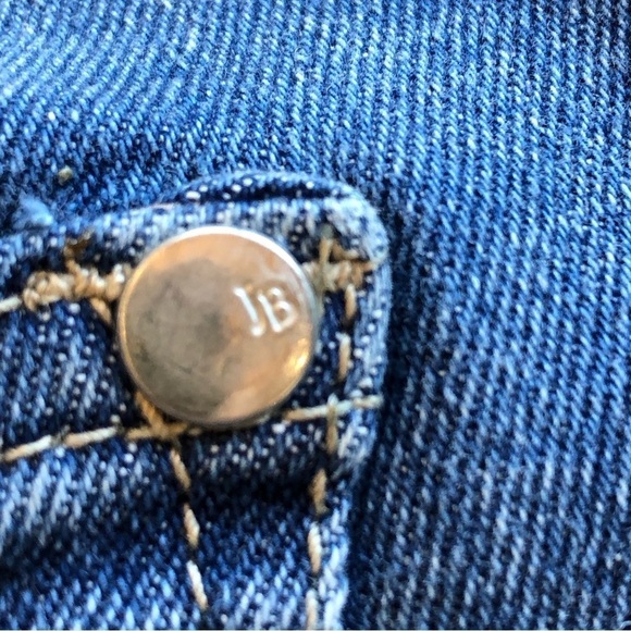 Judy Blue Size 15/32 Skinny Fit distressed frayed hem highrise medium wash jeans - Picture 9 of 13